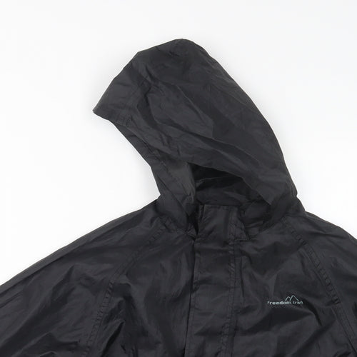 Freedom Trail Boys Black   Jacket  Size 9-10 Years