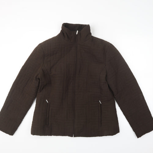 Canda Womens Brown   Jacket  Size 16