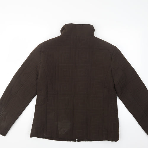 Canda Womens Brown   Jacket  Size 16