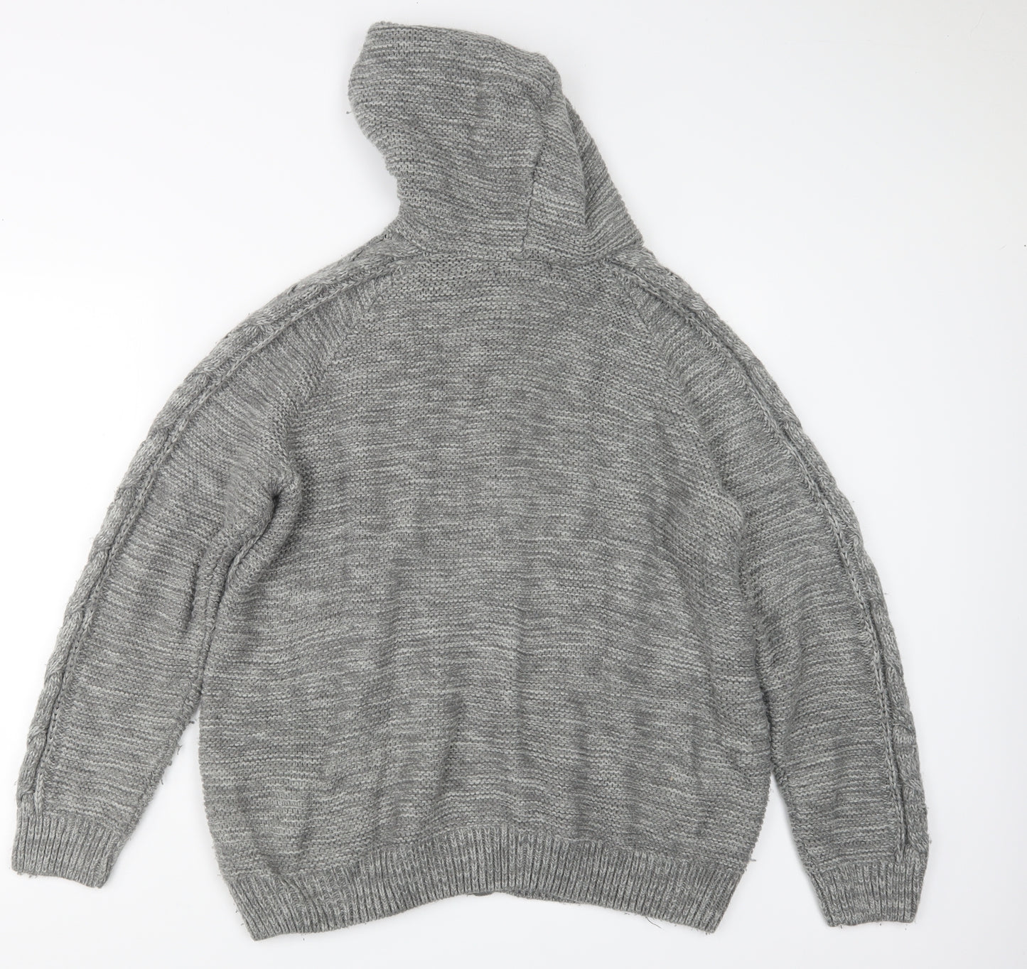 George Womens Grey  Knit Cardigan Jumper Size 22