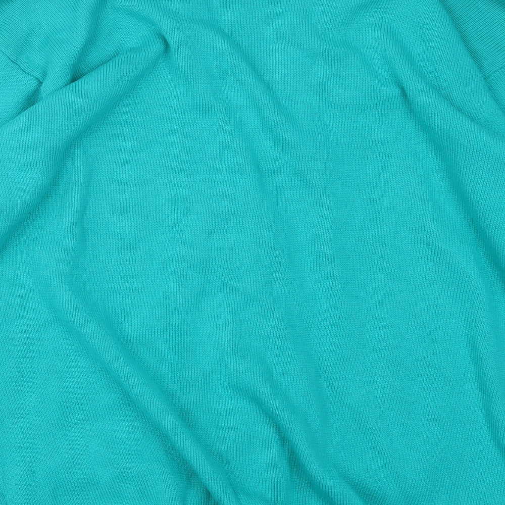 Joie de Vivre Womens Green  Knit Cardigan Jumper Size L