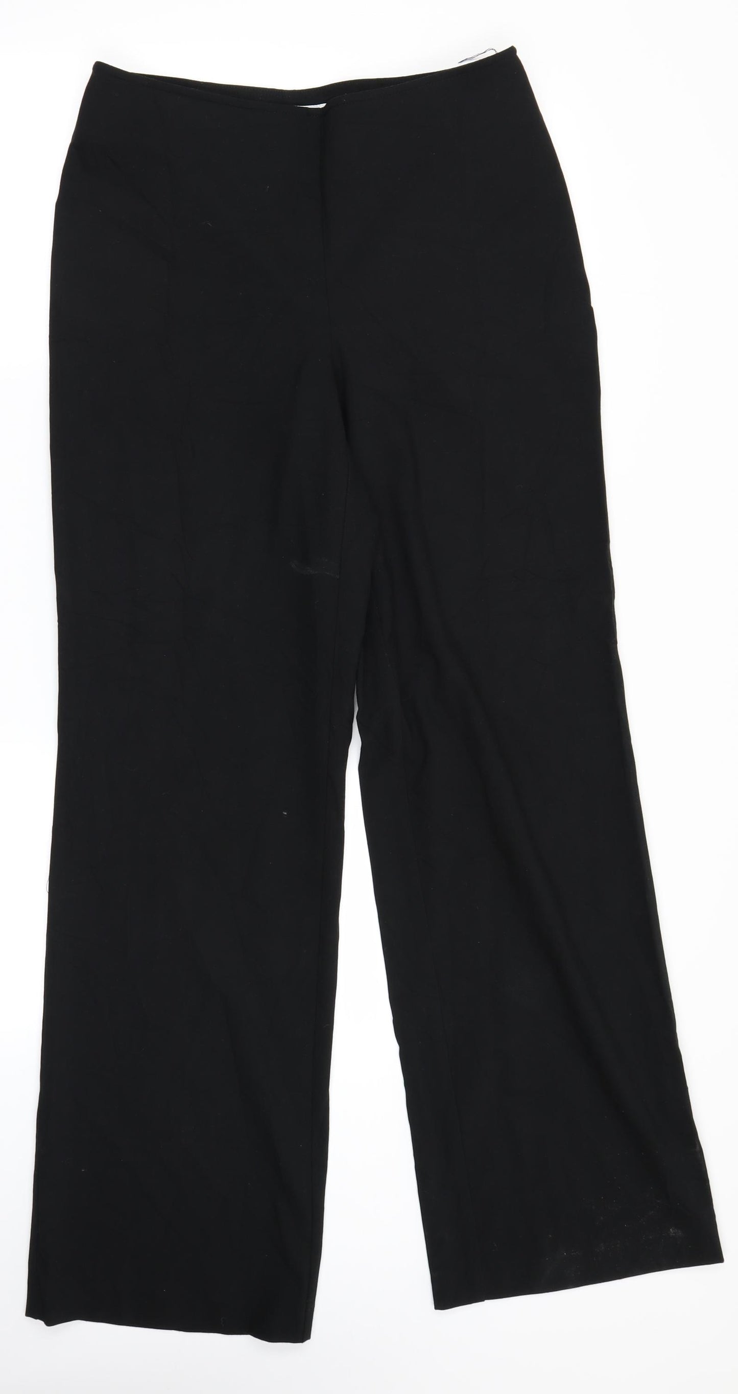 NEXT Womens Black   Trousers  Size 12 L31 in