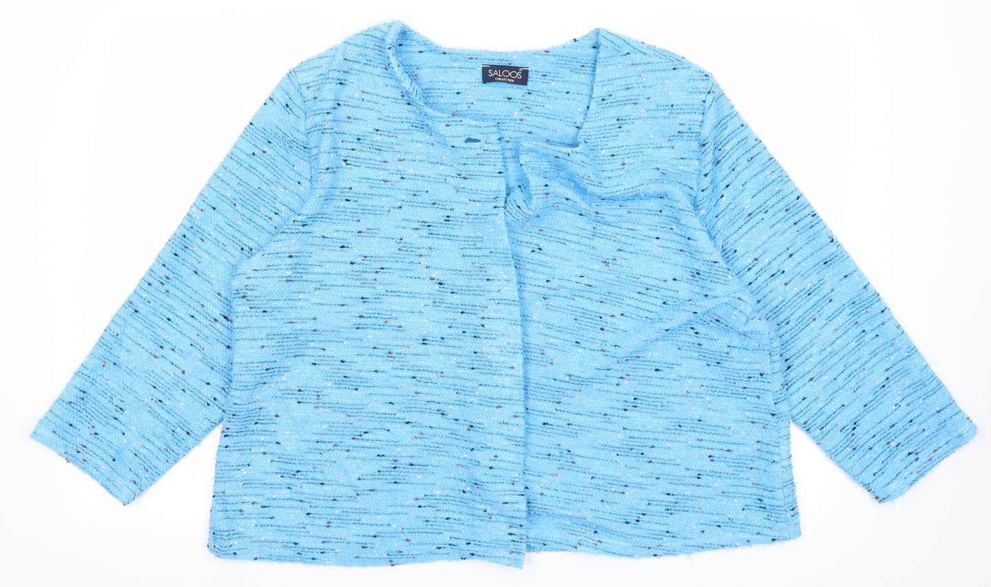 Saloos Womens Blue   Cardigan Jumper Size 18