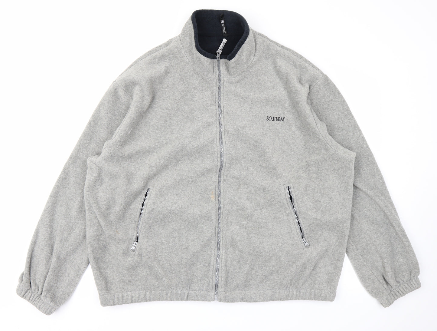 Southbay Mens Grey  Fleece Jacket  Size 2XL