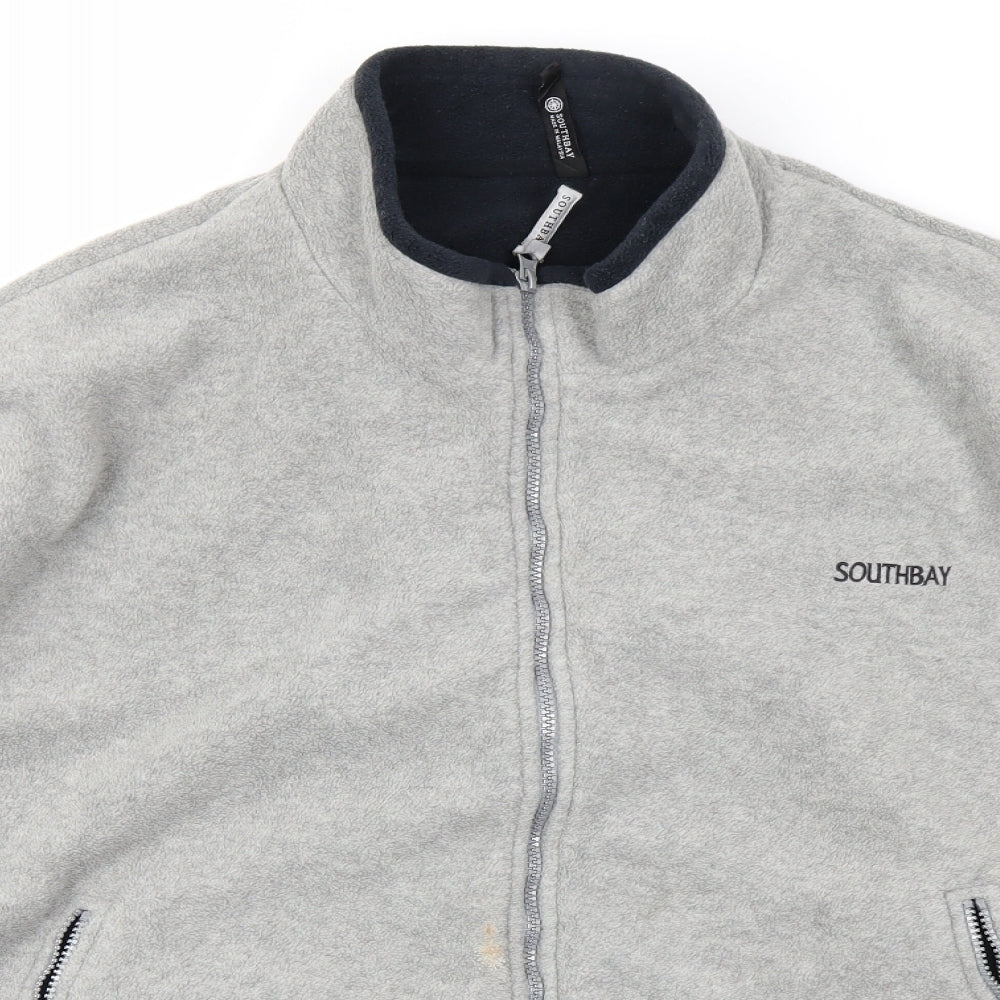 Southbay Mens Grey  Fleece Jacket  Size 2XL