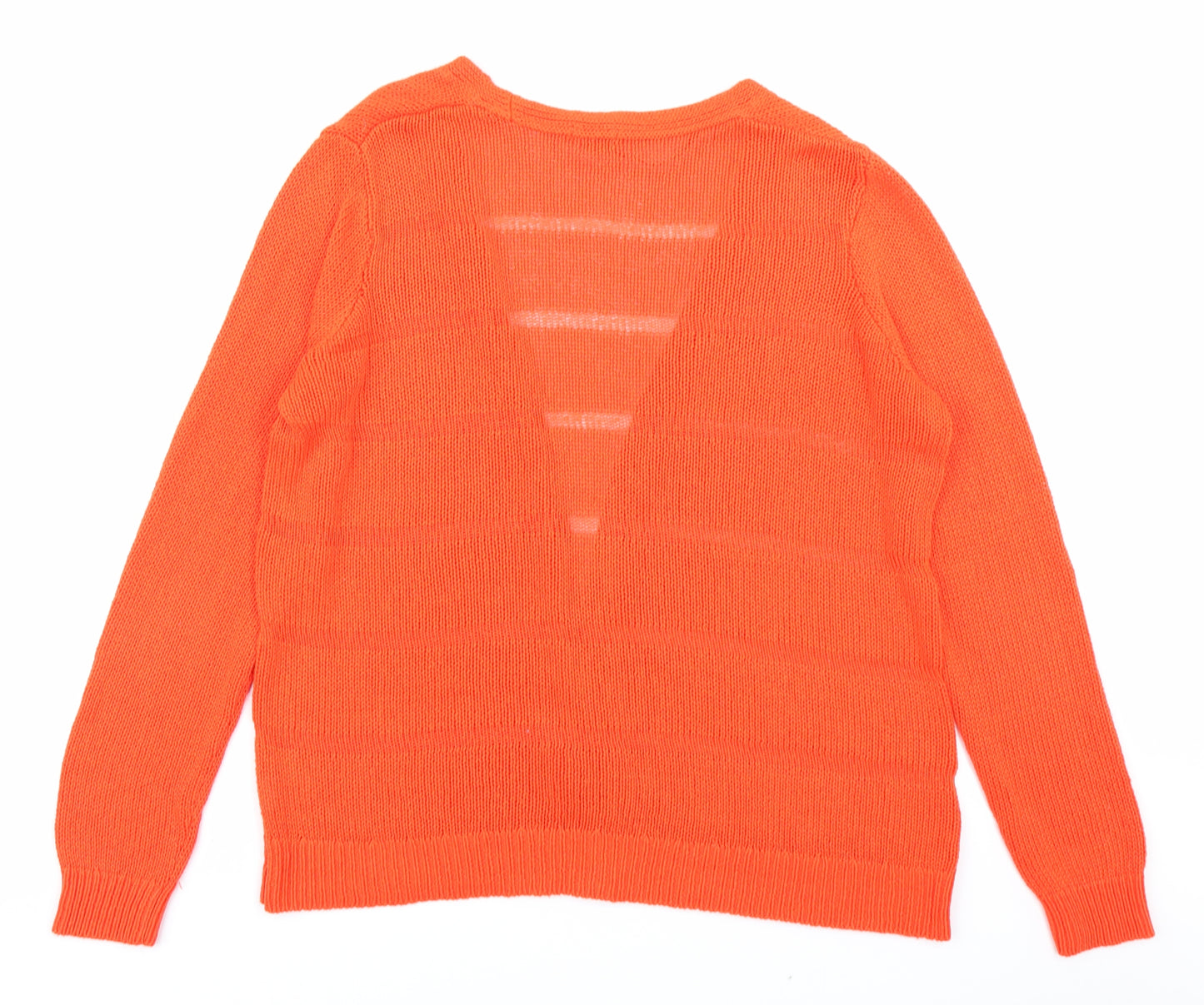 River Island Womens Orange   Cardigan Jumper Size 10