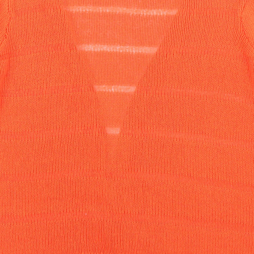 River Island Womens Orange   Cardigan Jumper Size 10