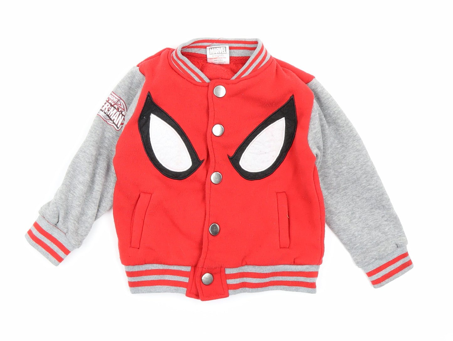 Marvel Baby Red   Jacket  Size 18-24 Months  - Spiderman