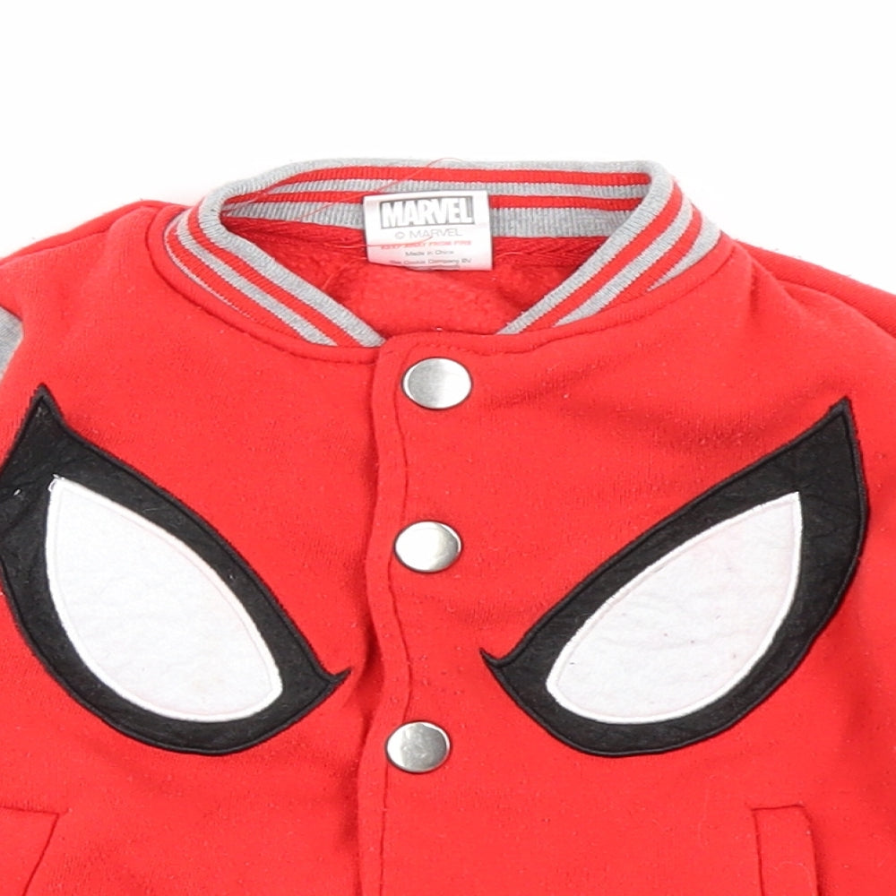 Marvel Baby Red   Jacket  Size 18-24 Months  - Spiderman