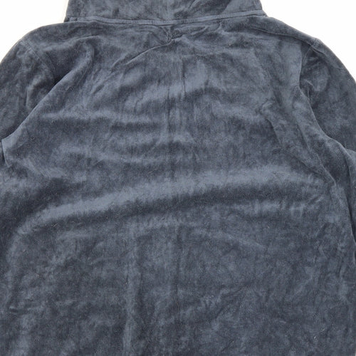 Souluxe Womens Blue   Pullover Hoodie Size L