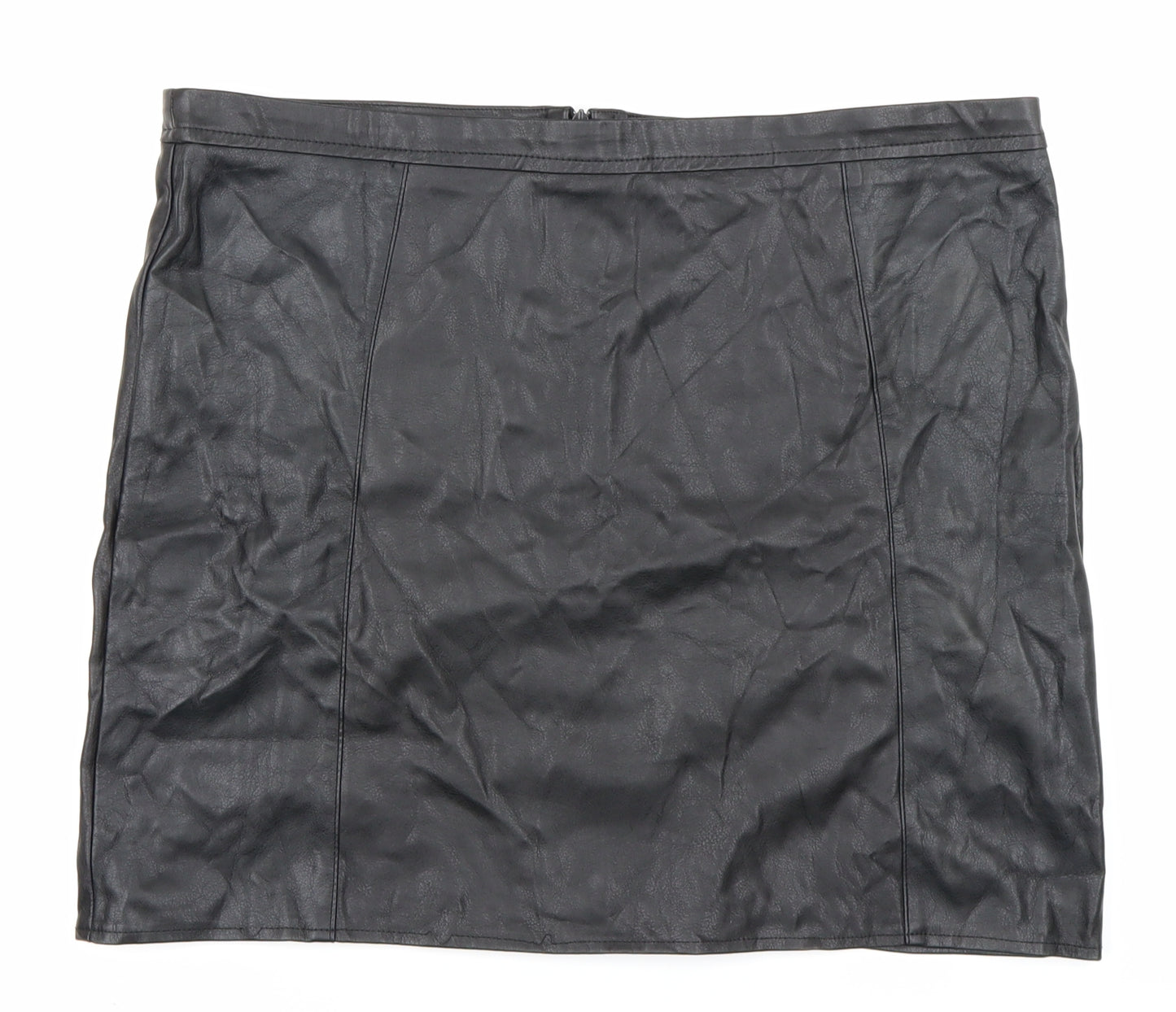New Look Womens Black   A-Line Skirt Size 16
