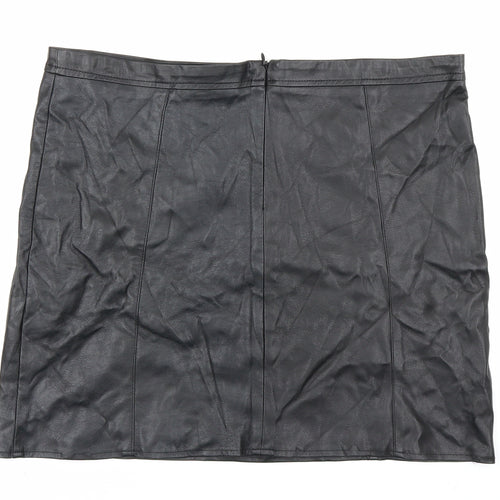 New Look Womens Black   A-Line Skirt Size 16