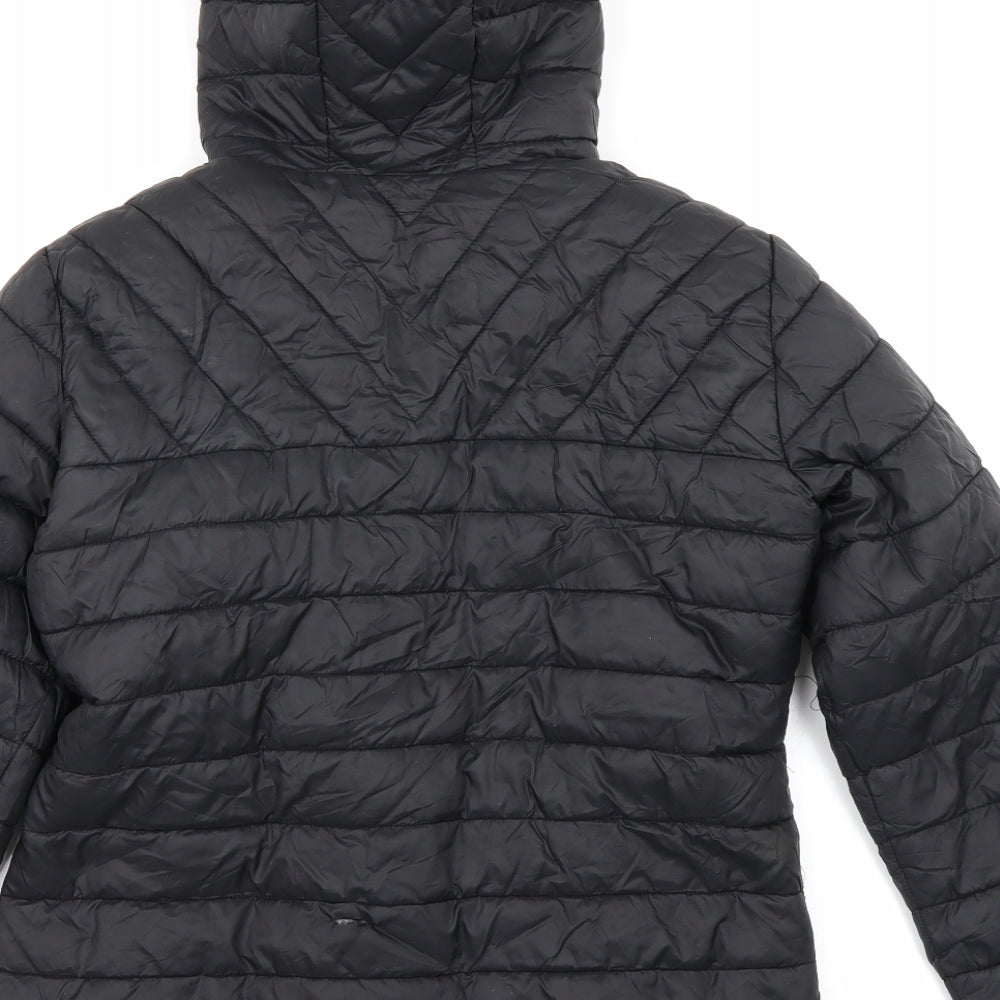 915 Generation Girls Black   Puffer Jacket Coat Size 12-13 Years