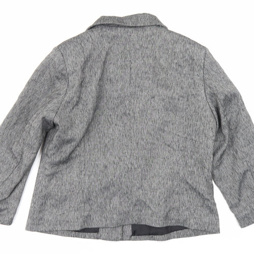 Preworn Womens Grey   Jacket Blazer Size 18