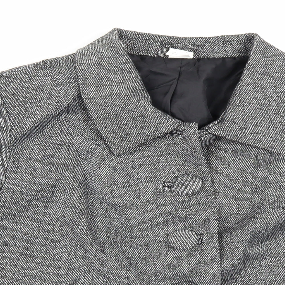 Preworn Womens Grey   Jacket Blazer Size 18