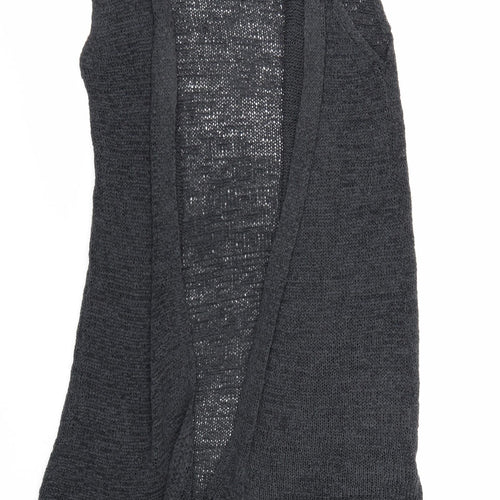 H&M Womens Grey  Knit Cardigan Jumper Size S