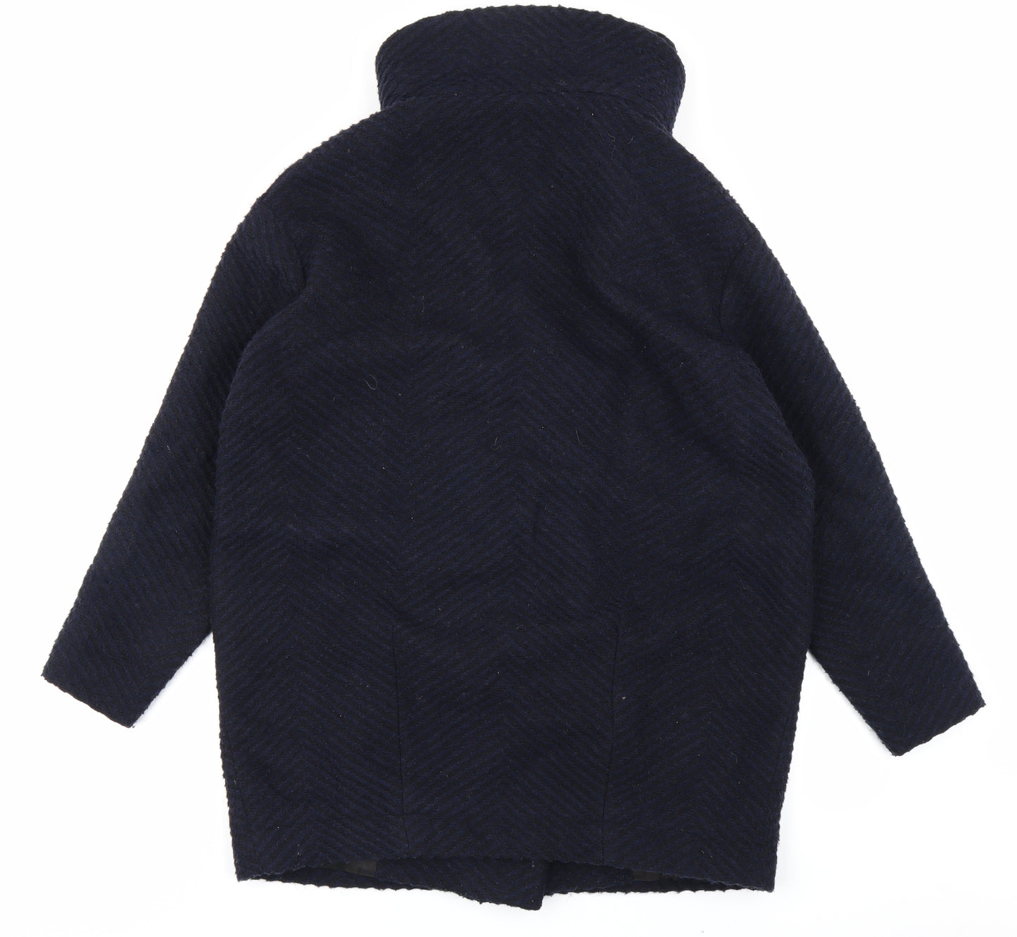 ASOS Womens Blue   Overcoat Coat Size 8