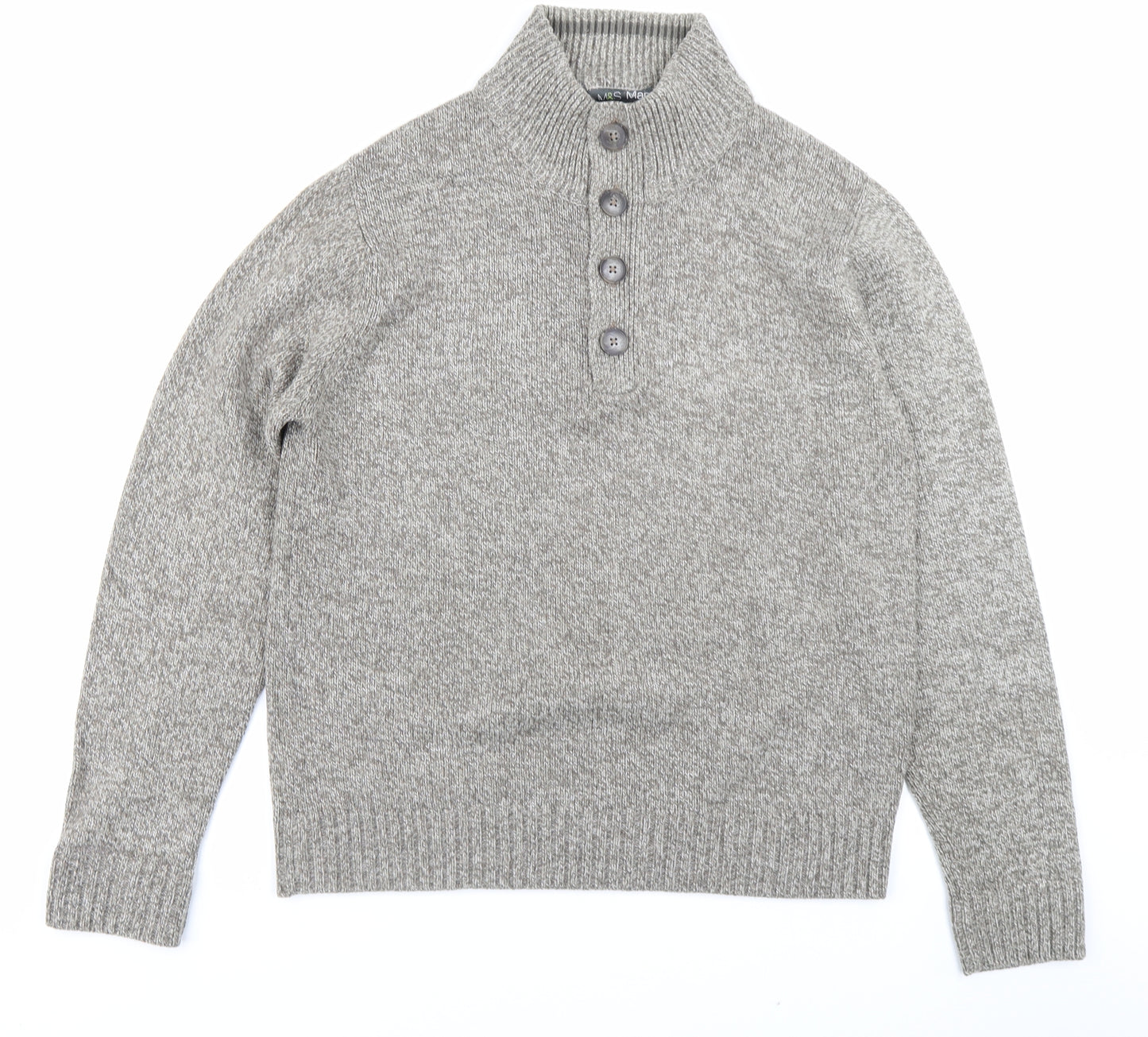 M&S Mens Brown   Pullover Jumper Size M