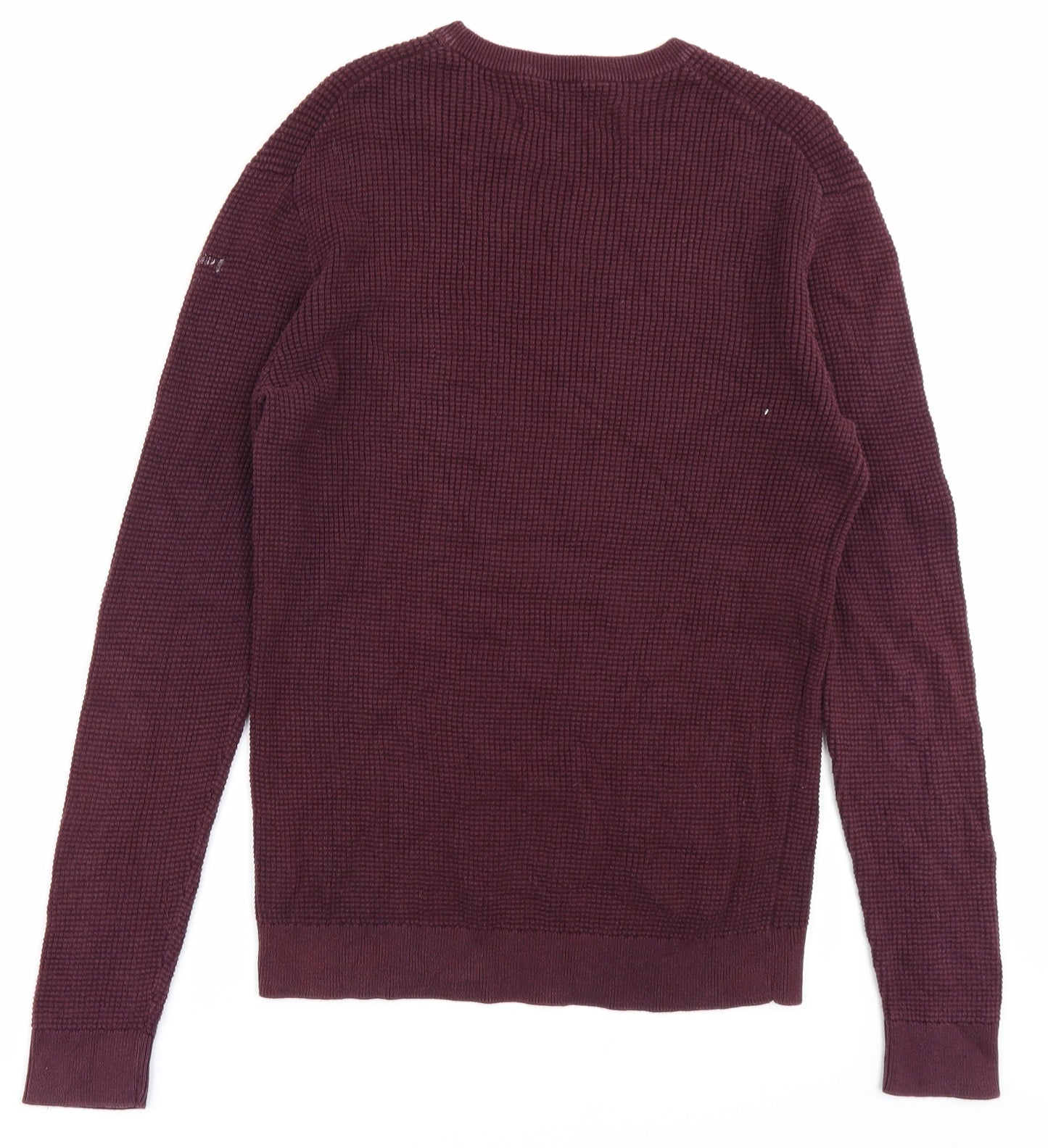 Label Lab Mens Purple   Pullover Jumper Size M