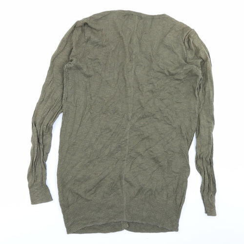 Lindex Womens Green   Cardigan Jumper Size S