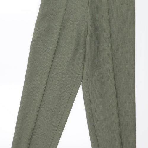Marks and Spencer Womens Green   Trousers  Size 10 L26 in