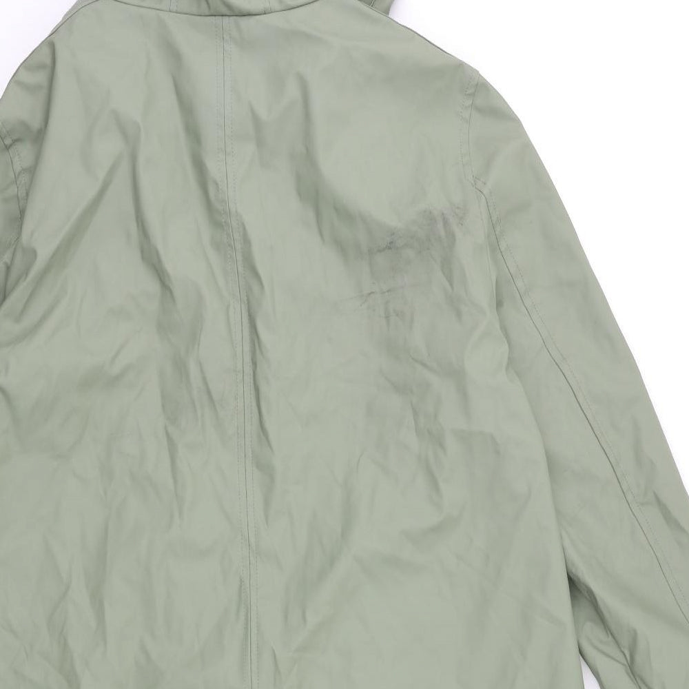 New Look Womens Green   Rain Coat Coat Size 18