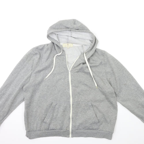 tg Mens Grey   Full Zip Hoodie Size XL