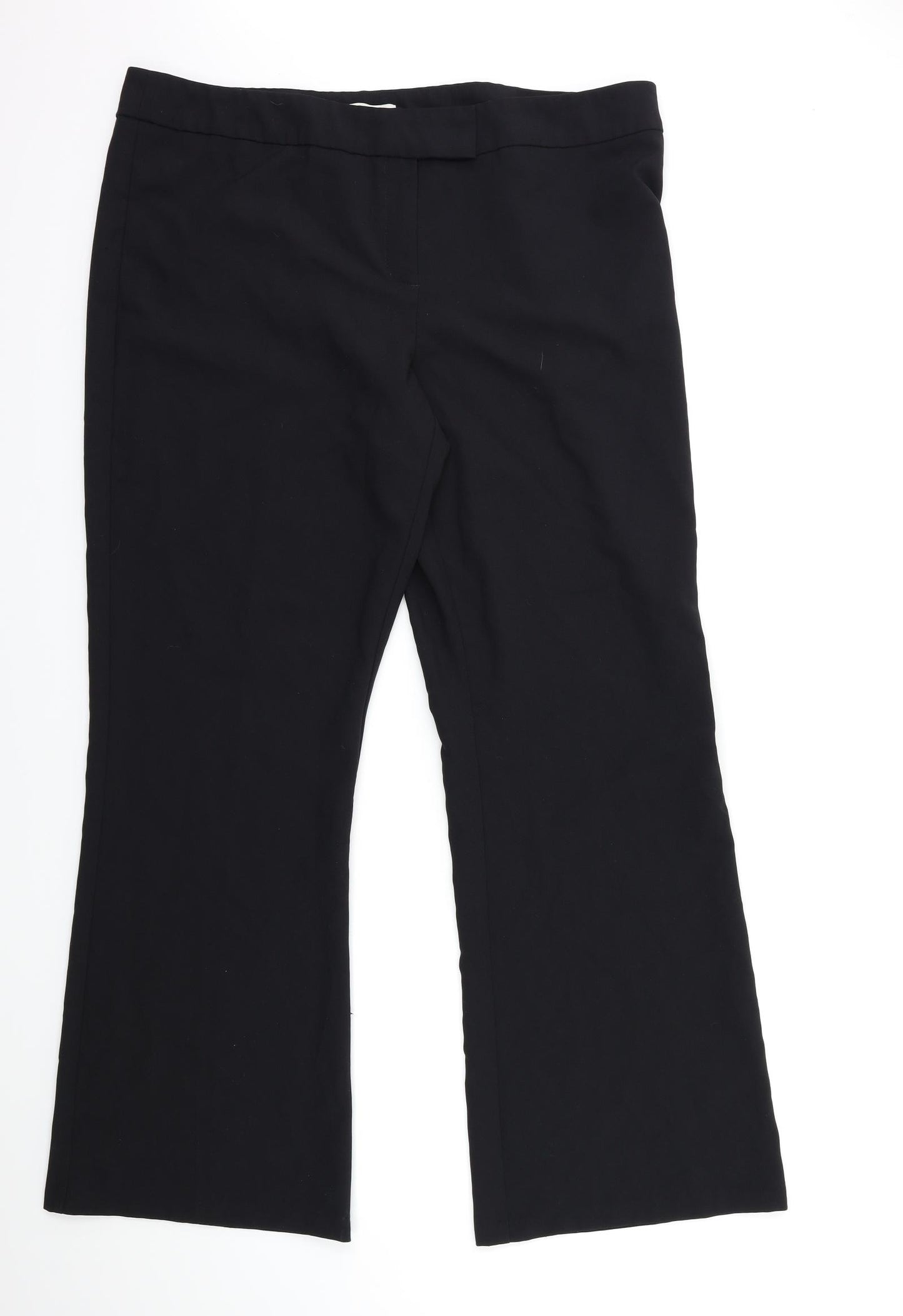 George Womens Black   Trousers  Size 12 L30 in