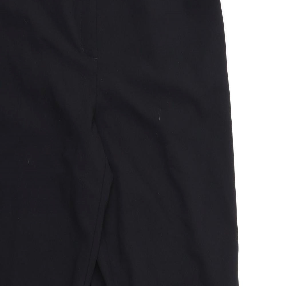 George Womens Black   Trousers  Size 12 L30 in