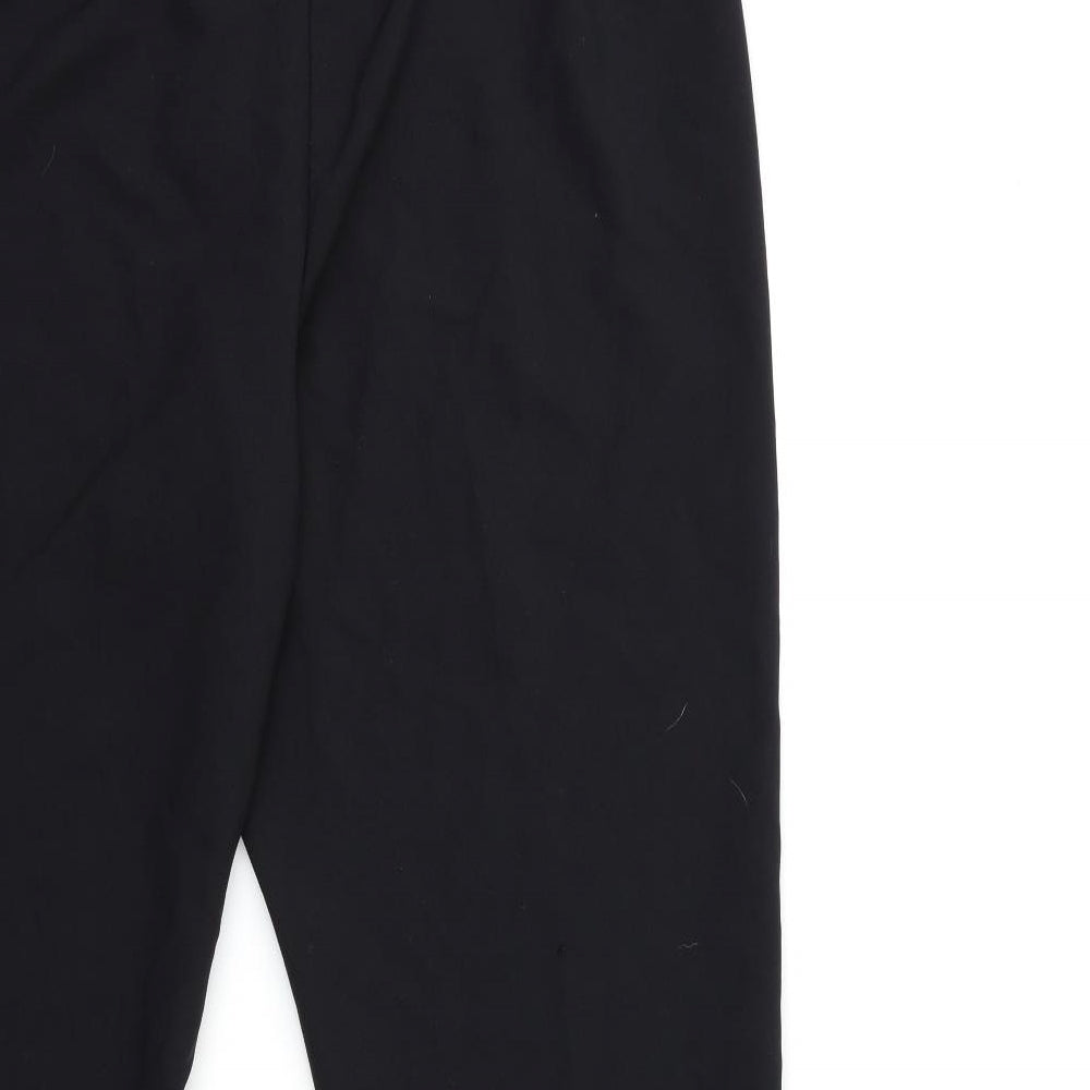 George Womens Black   Trousers  Size 12 L30 in