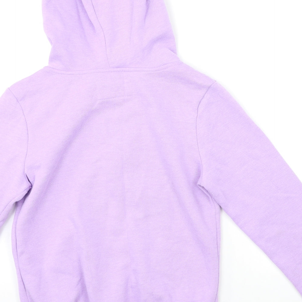 Primark Womens Purple   Full Zip Hoodie Size 6