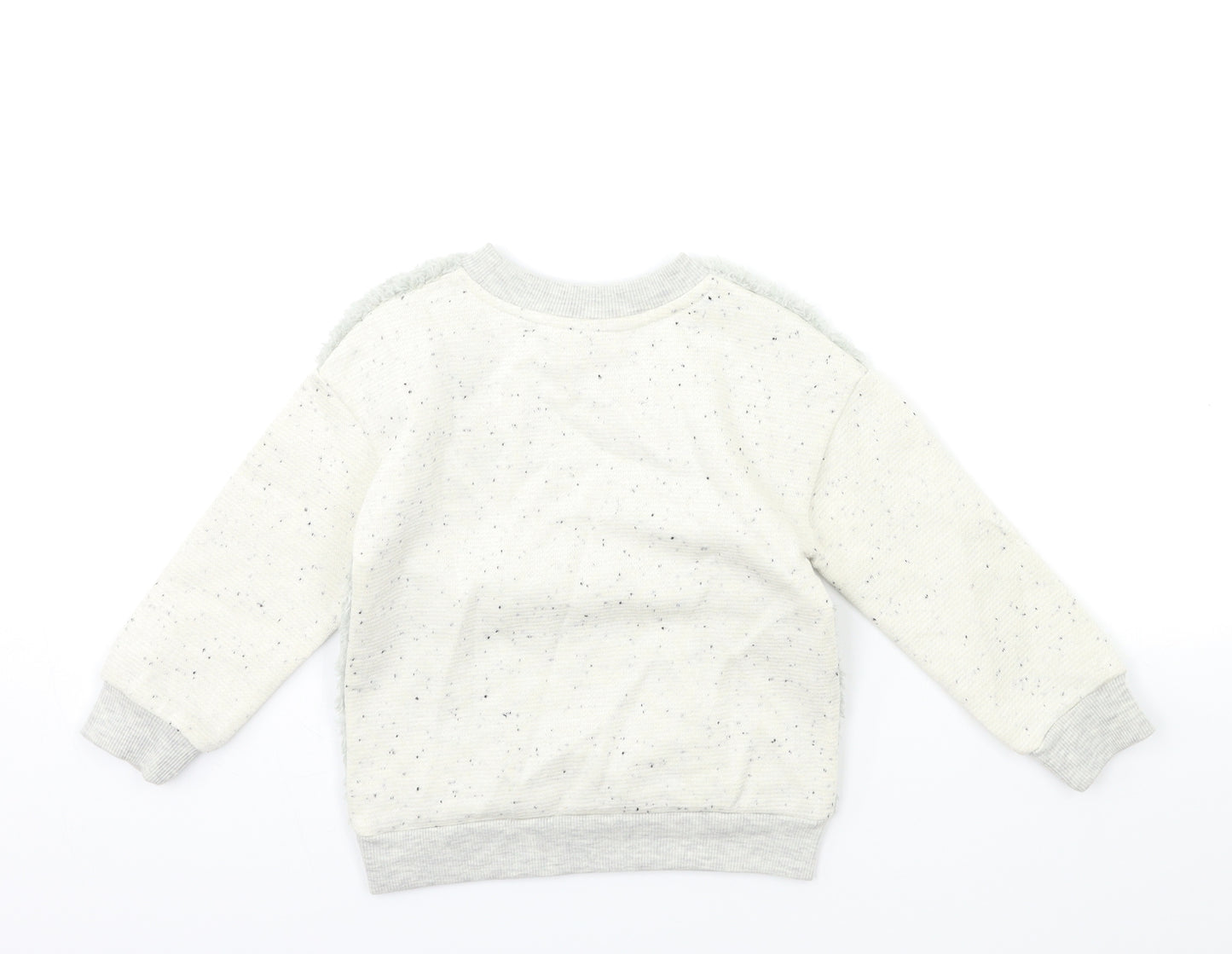 Hullabaloo Girls Grey   Pullover Sweatshirt Size 2-3 Years