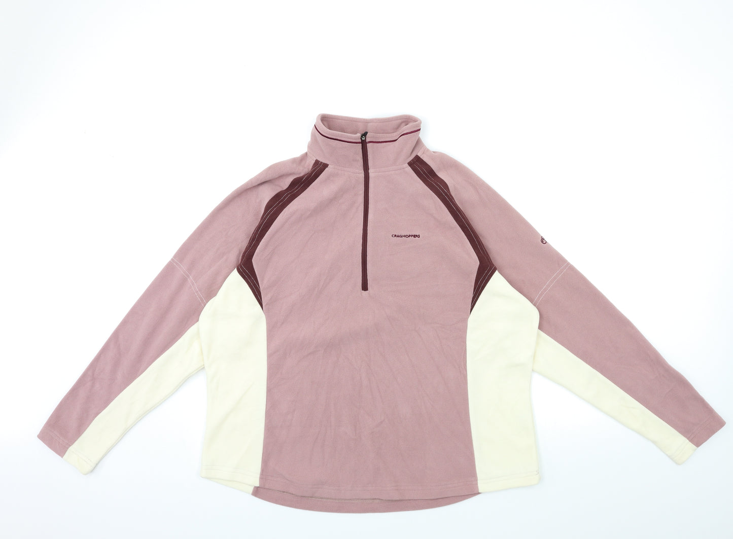 Craghoppers Womens Pink  Fleece Jacket  Size 20