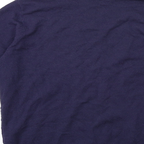 Dorothy Perkins Womens Blue  Knit Pullover Jumper Size 12