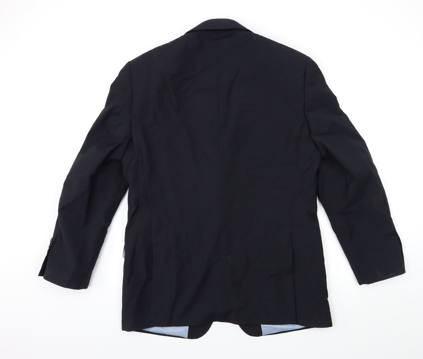 Preworn Mens Black   Jacket Suit Jacket Size 40