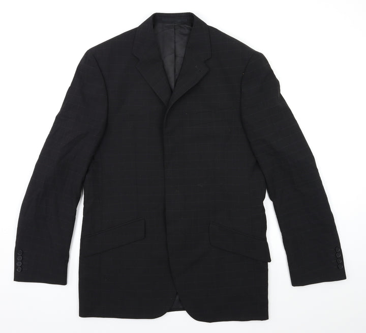 NEXT Mens Black   Jacket Suit Jacket Size 38