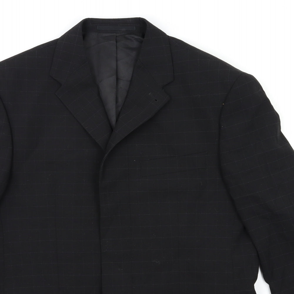 NEXT Mens Black   Jacket Suit Jacket Size 38