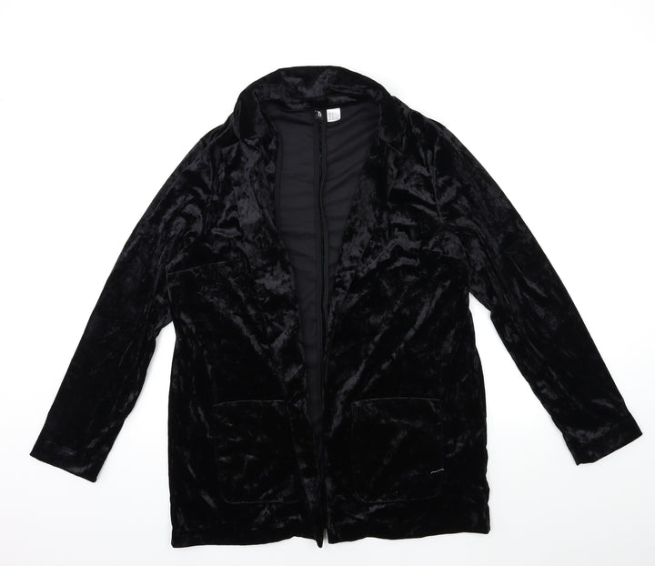H&M Womens Black   Jacket Blazer Size M