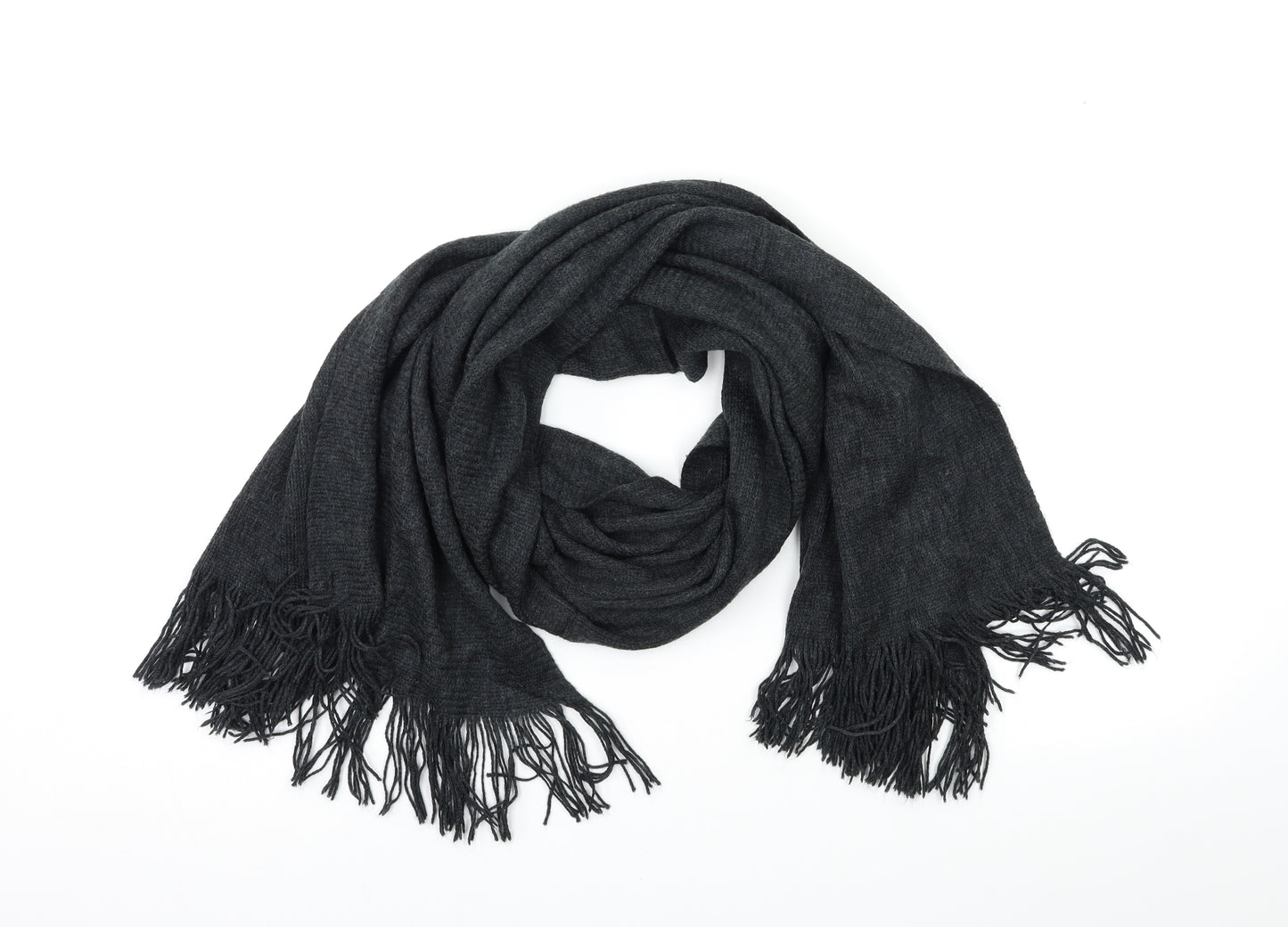 Preworn Mens Grey   Scarf  One Size