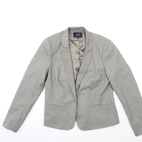 Papaya Womens Grey   Jacket Blazer Size 12