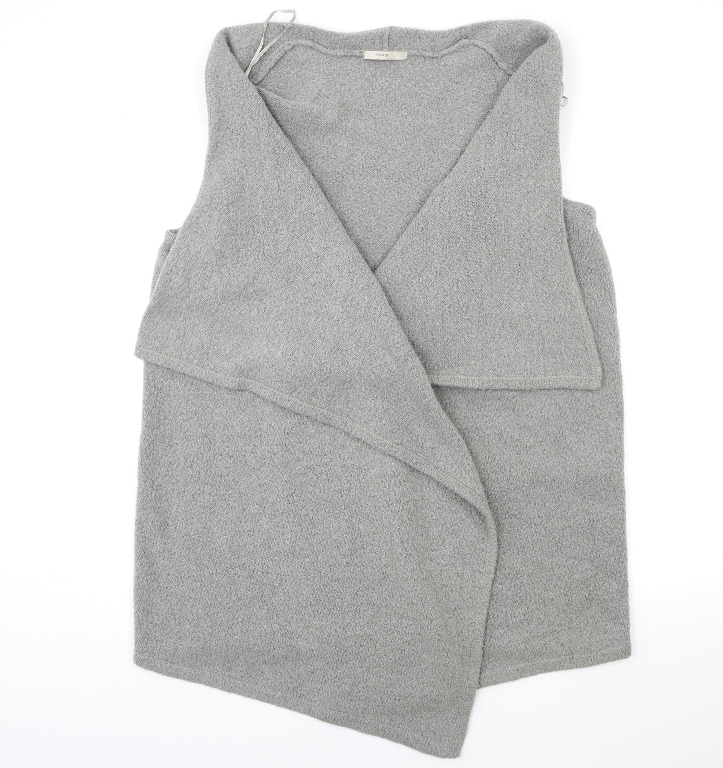 George Womens Grey  Knit Cardigan Jumper Size XL