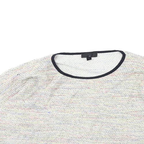 Topshop Womens Beige  Knit Pullover Jumper Size 8