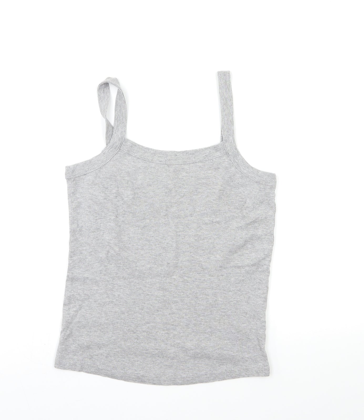 EVIE Womens Grey   Basic Tank Size 10
