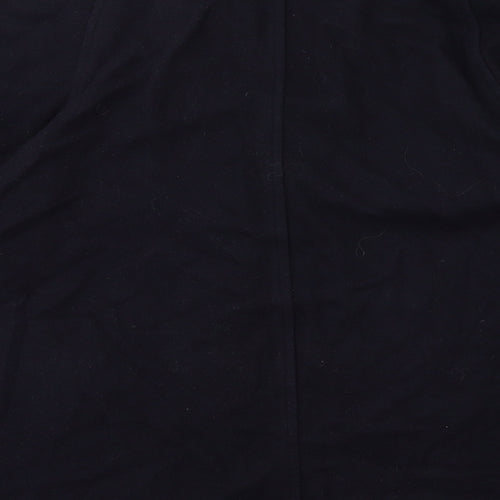 CLASSIC WOMAN Womens Blue   Overcoat Coat Size 16