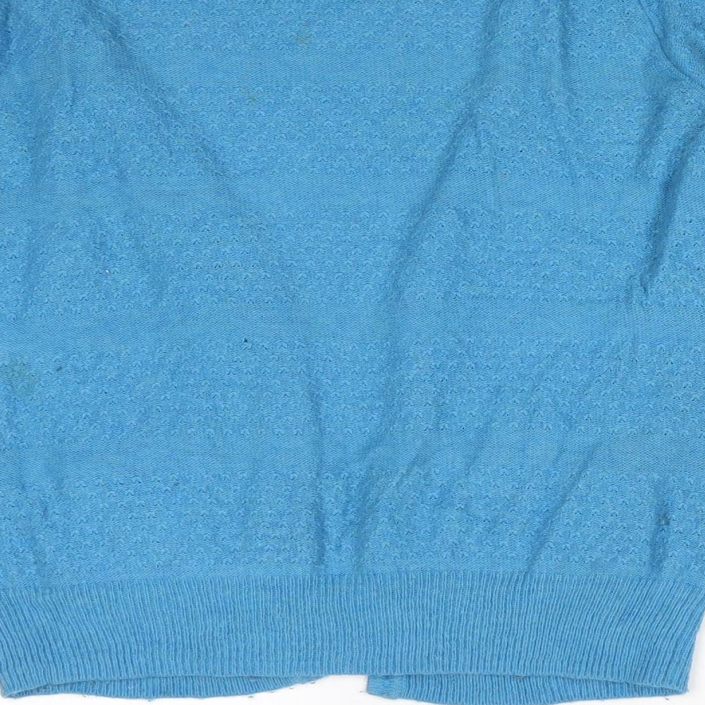 Topshop Womens Blue   Cardigan Jumper Size 10