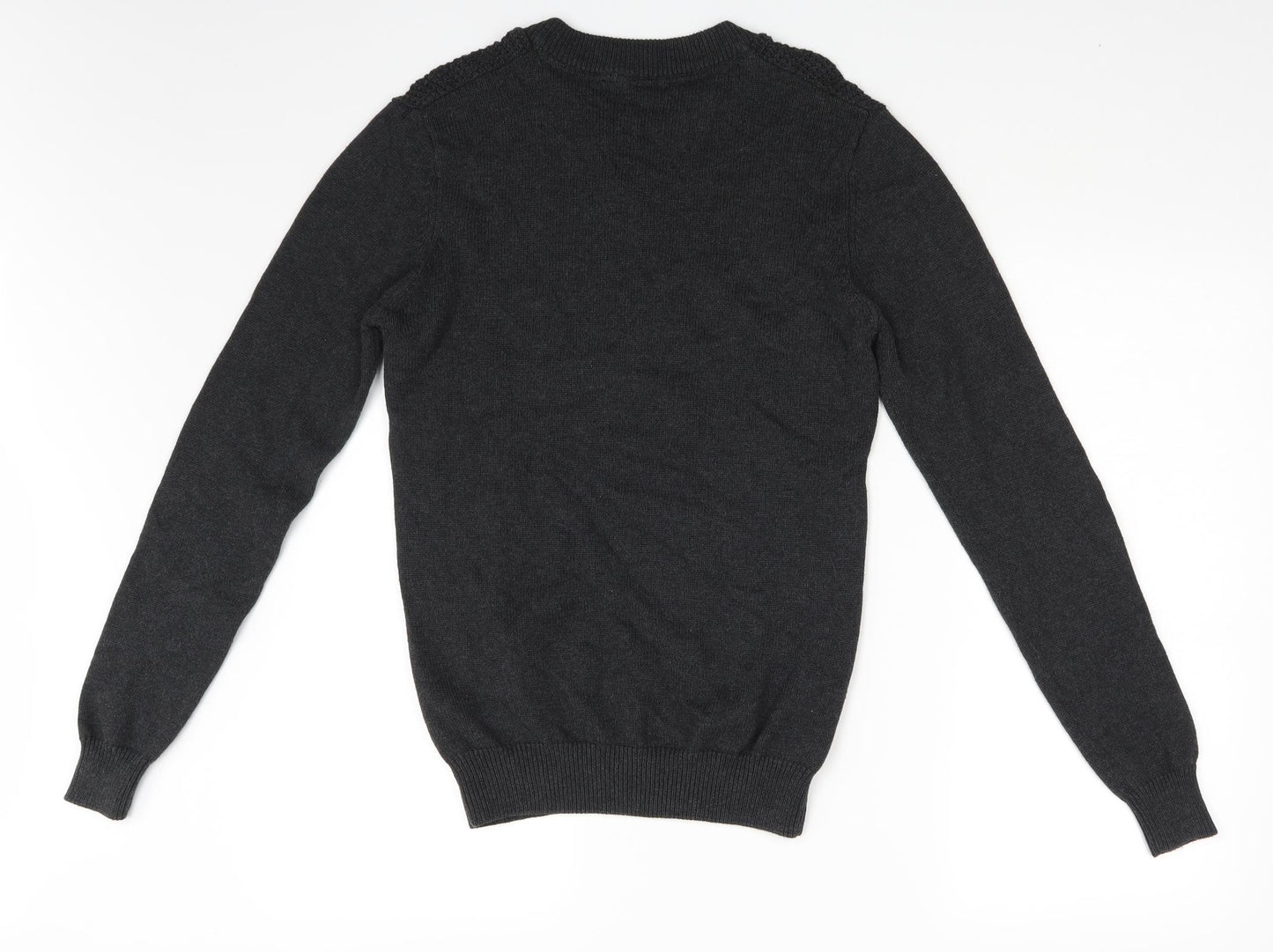 Cedar Wood State Mens Black   Pullover Jumper Size S