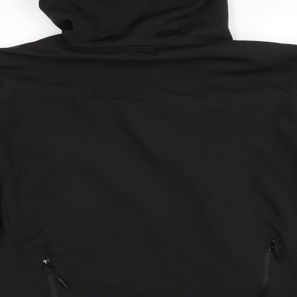 Preworn Mens Black   Full Zip Hoodie One Size