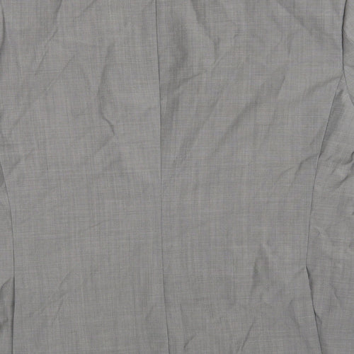 M&S Mens Grey   Jacket Suit Jacket Size 40