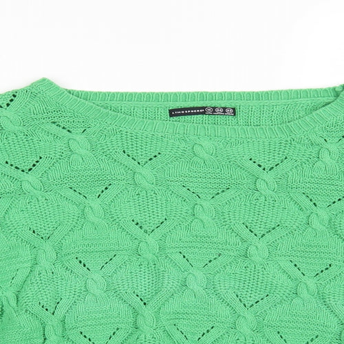 Atmosphere Womens Green   Pullover Jumper Size 16
