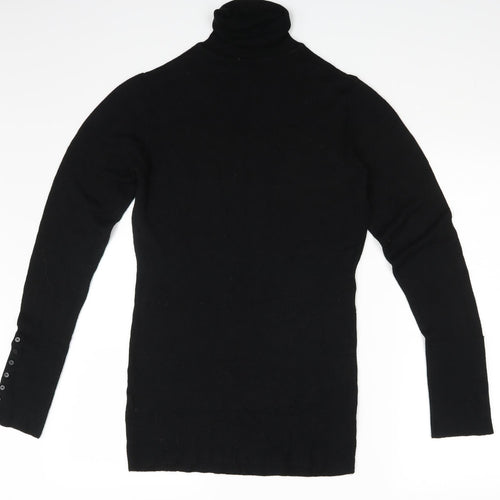 New Look Womens Black   Pullover Sweatshirt Size 14